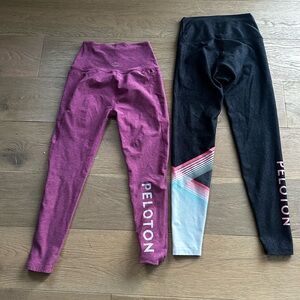 Peloton Women’s Leggings Bundle Of 2 Size Medium